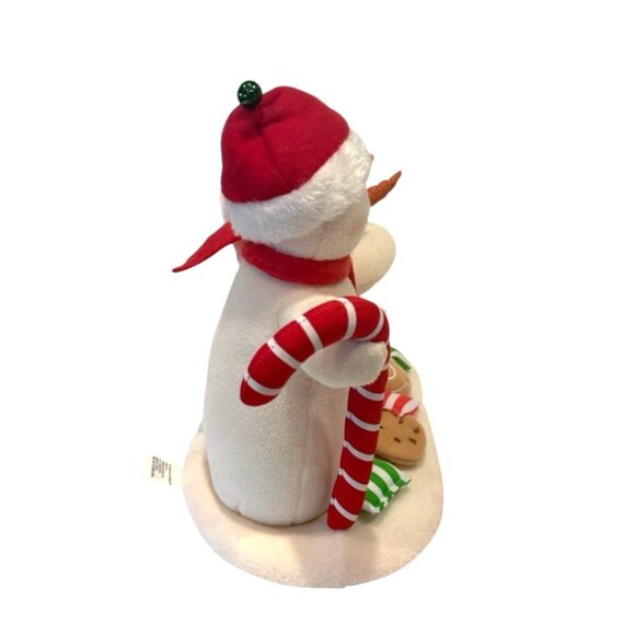 Hallmark Jingle Pals Seasons Treatings Singing Dancing Snowman Plush Duo 2008 - Picture 6 of 8